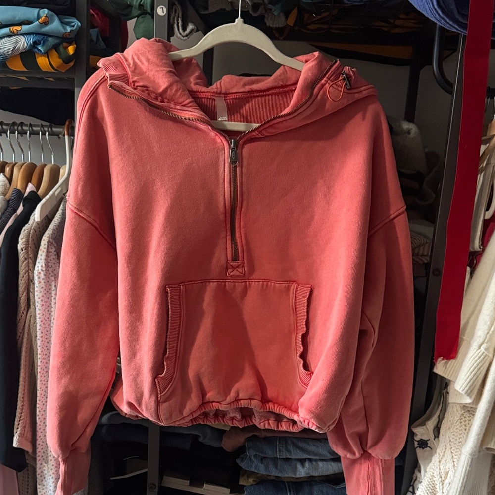 FP movement Shelter hoodie Half-Zip sweatshirt